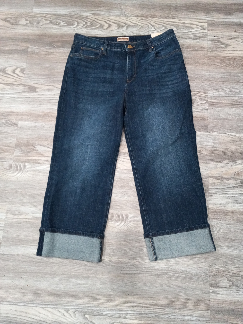 Kut From the Kloth Sienna High Rise Cuffed Leg Jeans